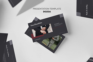 Dozoa Classy Menswear Google Slides