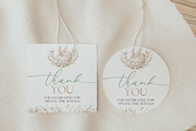Rabbit 1st Birthday Thank You Tag, an Invitation Template by Digital_Mind (Thumbnail 6 of 7)