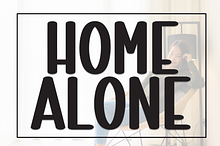 Home Alone | Script Font