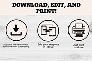 Editable Boarding Pass Template, a Card Template by YasdeyDesigns (Thumbnail 3 of 7)