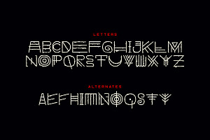 Obake Typeface