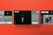 Streva Modern Brand Google Slide, a Presentation Template by Portocraft (Thumbnail 2 of 7)