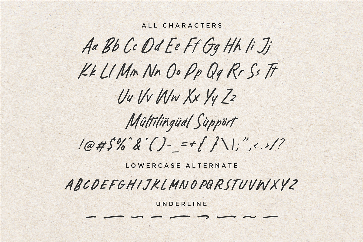 Explorebrush A Handwritten Brush, a Handwritten Font by Allouse Studio (Photo 9 of 10)