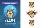 Jungle Animals Vector Illustration, an Animal Illustration by dimpo ⚡️ ART ® (Thumbnail 3 of 5)