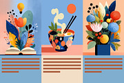 Playful Modernist Illustrations, a Decorative Illustration by Artimind Studio (Thumbnail 7 of 9)