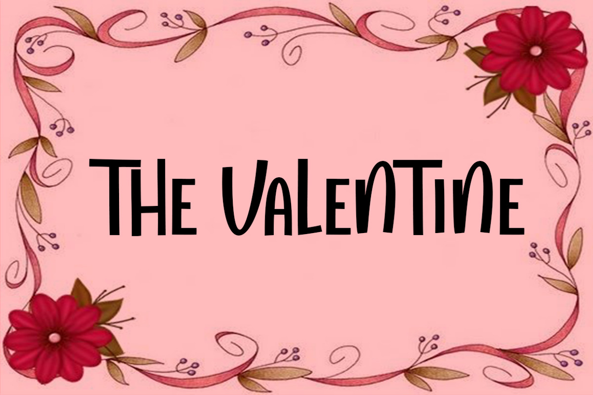 The Valentine, a Font by StudioRz (Photo 2 of 7)