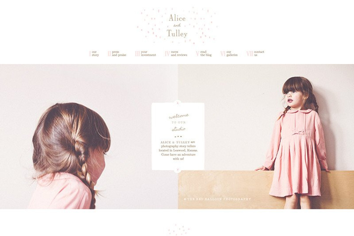 Alice and Tulley ProPhoto 6 Template, a Websites & App Template by Red Met Yellow Creative (Photo 2 of 2)