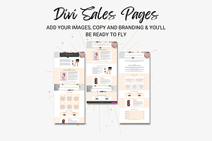 Divi Sales Pages - Alana