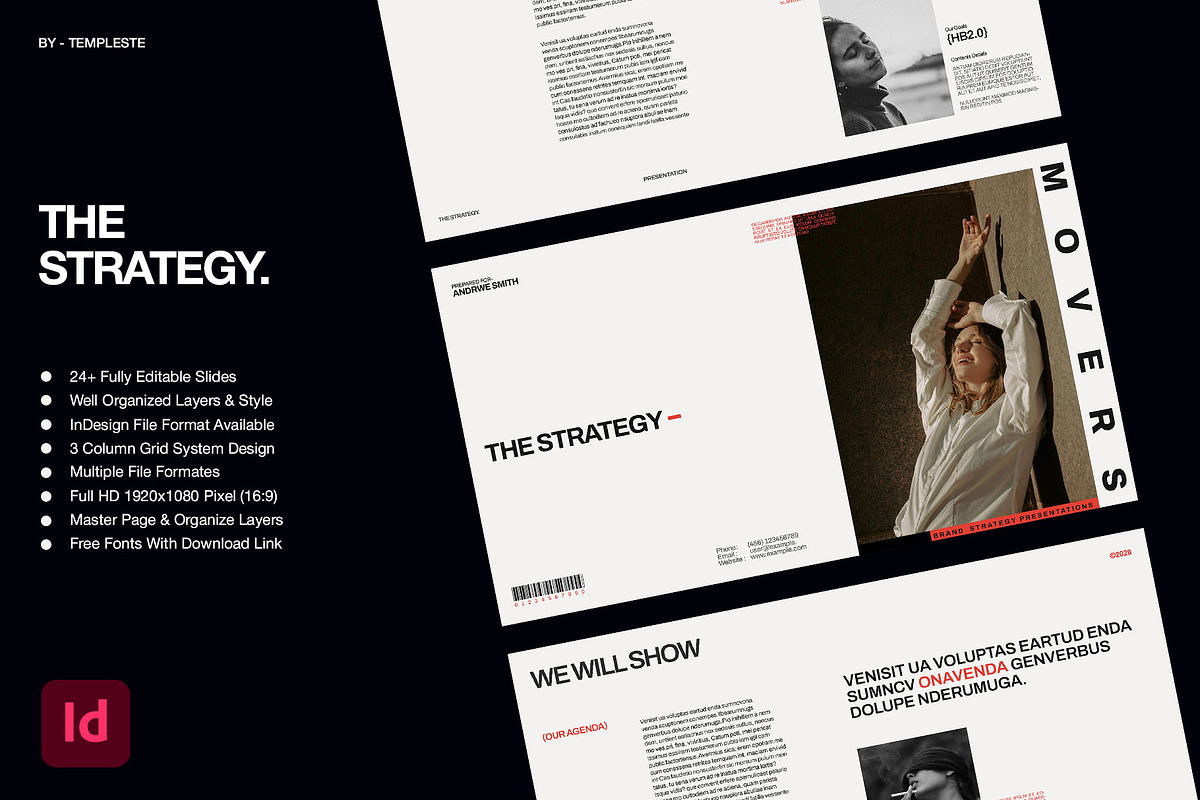 Brand Strategy Presentation Deck, a Presentation Template by Templeste (Photo 2 of 7)