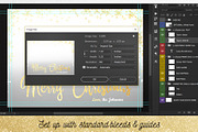 Photo Christmas Card Template | 008, a Card Template by Nifty Template Studio (Thumbnail 12 of 13)