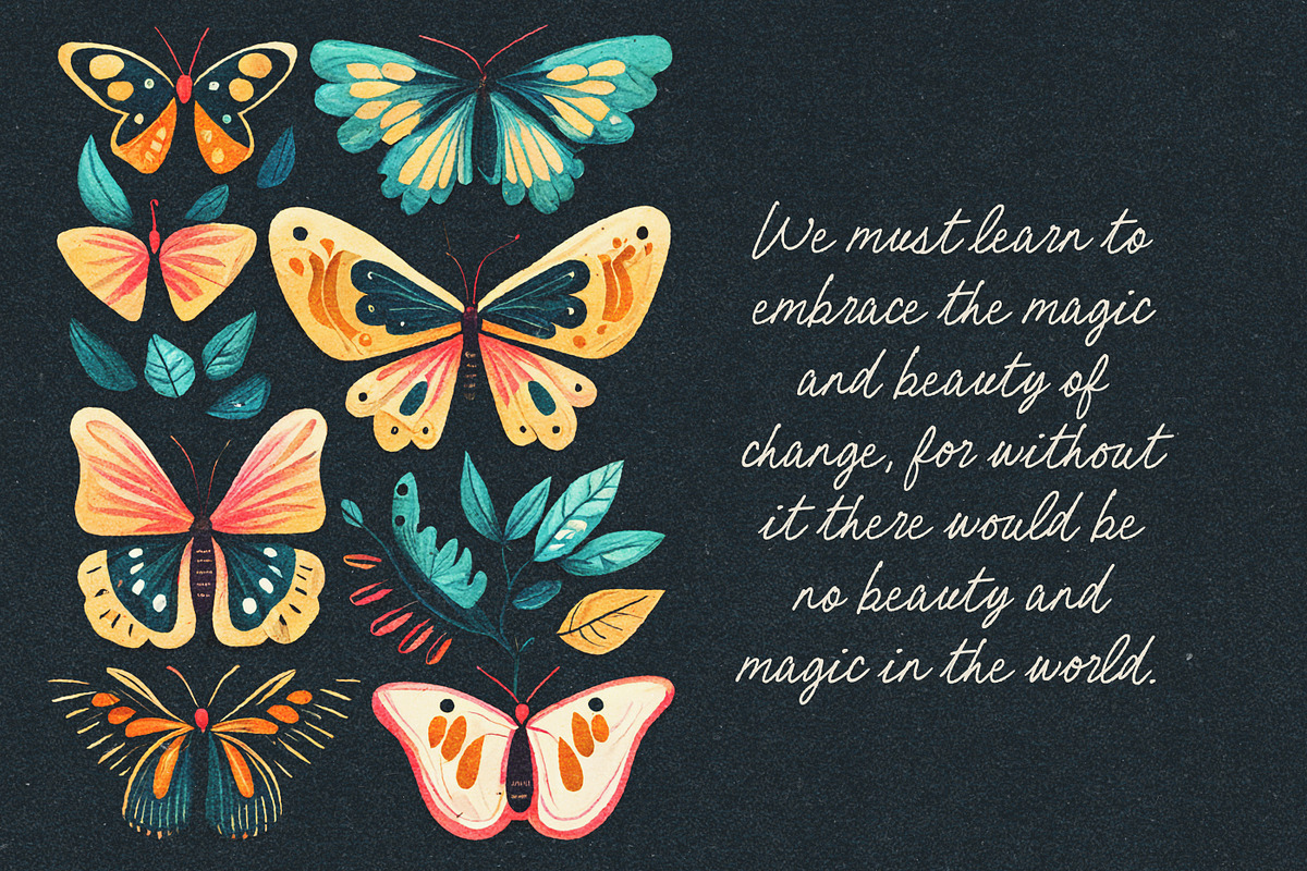 Blooming Delightful Font Duo, a Font by Nicky Laatz (Photo 16 of 22)