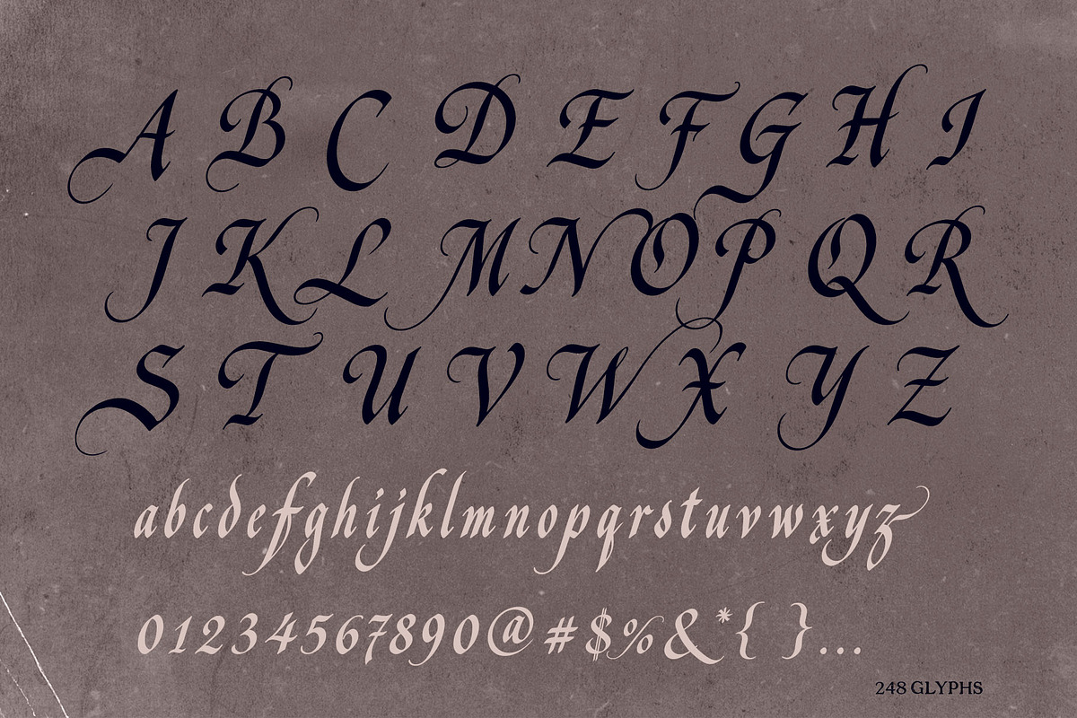 Ravens Choir, a Blackletter Font by Misprinted Type (Photo 7 of 9)