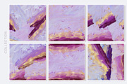 Purple & Gold Acrylic Textures, a Texture Graphic by Suna Kosem (Thumbnail 7 of 10)