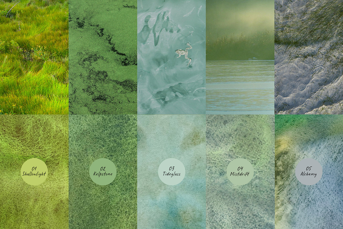 Tideveil - Watercolor Textures, a Texture Graphic by alonahaidash (Photo 3 of 12)