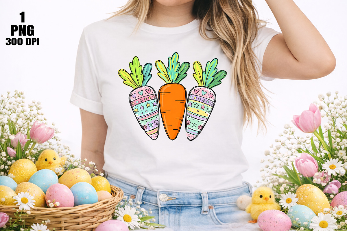 Custom Easter Carrot Png, an Illustration by Daily.Designs (Photo 5 of 5)