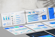 KPI Dashboard Google Slides Template, a Marketing Template by New Coral Design (Thumbnail 6 of 6)