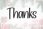 Merry Christmas | Script Font, a Script Font by Scratchones (Thumbnail 8 of 8)