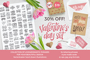 Valentine's day set | 62 elements!, an Object Illustration by bariskina (Thumbnail 1 of 8)