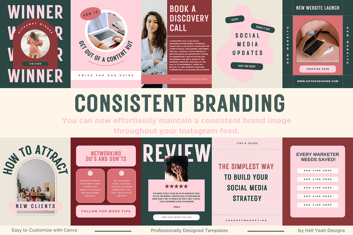 Coaching Post Templates, a Social Media Template by HellYeahDesigns (Photo 6 of 8)