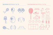 The Tennis Club Collection, an Object Graphic by Marish (Thumbnail 9 of 9)