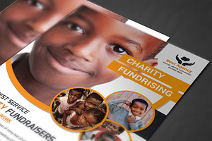 Charity Fundraisers Flyer Templates