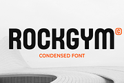 Rockgym - Condensed Font, a Sans Serif Font by Umitype (Thumbnail 1 of 10)