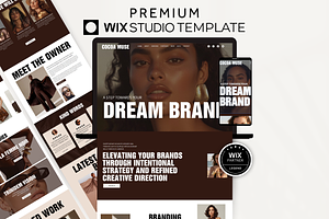 Luxury Wix Studio Website Template, a Wix Template by AdvertFox