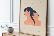 Flowers Girls | Wall Art Creator, an Object Graphic by Leleka.Store (Thumbnail 8 of 15)