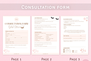 Eyelash Extension Forms Bundle, a Templates & Theme by MondaySpark (Thumbnail 3 of 11)