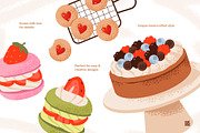 Sweet Homemade Desserts, a Food Illustration by vik.stock (Thumbnail 4 of 5)