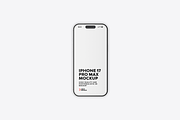 iPhone 17 Pro Max Mockup, an iPhone Mockup by UnicDesign (Thumbnail 5 of 15)