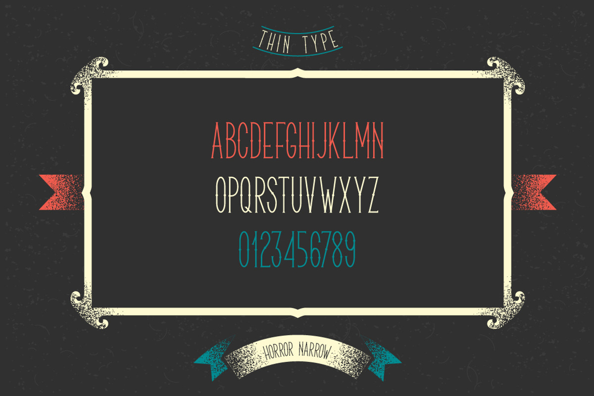 Two heraldic fonts preview 2
