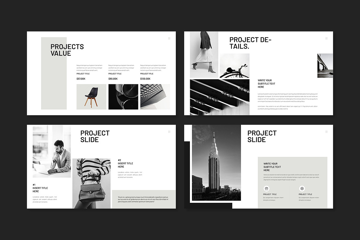 Creative Minimal Presentation, a Presentation Template by E-Type (Photo 5 of 8)