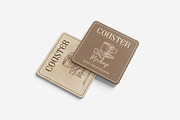 Coaster Mockup, a Product Mockup by MrLetters (Thumbnail 5 of 5)