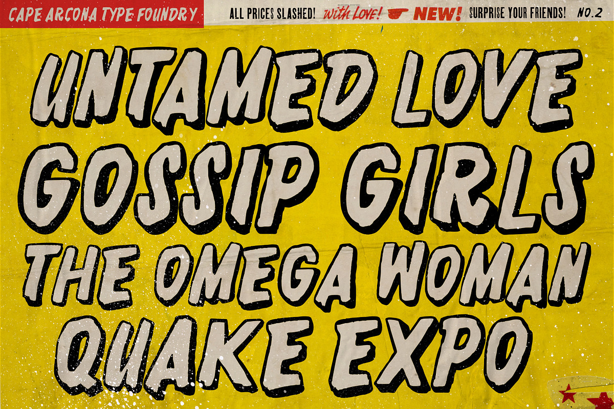 CA Smut, a Handwritten Font by Cape Arcona Type Foundry (Photo 2 of 5)