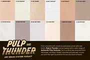 Pulp & Thunder Dry Kit (Illustrator), a Brush Add-On by G.A.R.M. Company (Thumbnail 5 of 13)
