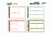 Personal Reflection & Planner Set, a Stationery Template by Artflorara (Thumbnail 8 of 10)