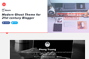 Azure - Modern Ghost Theme, a Websites & App Template by Pozi Design (Thumbnail 8 of 9)