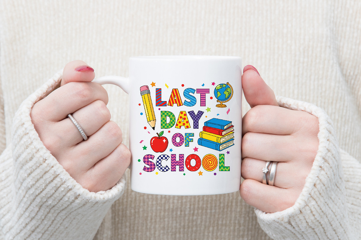Happy Last Day of School PNG, an Illustration by Designking (Photo 2 of 4)