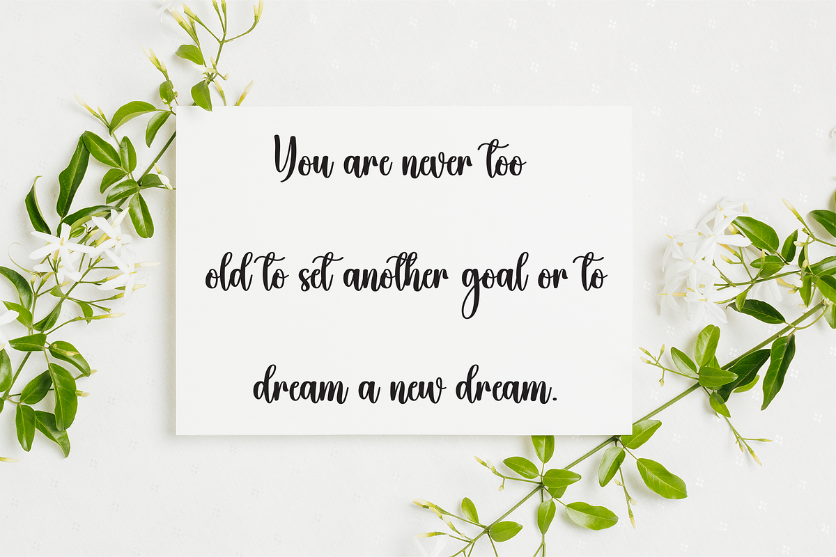 Mountain Vacation | Script Font, a Handwritten Font by Scratchones (Photo 2 of 9)