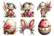 Boho Easter Elements Bundle, an Illustration by Daily.Designs (Thumbnail 3 of 8)