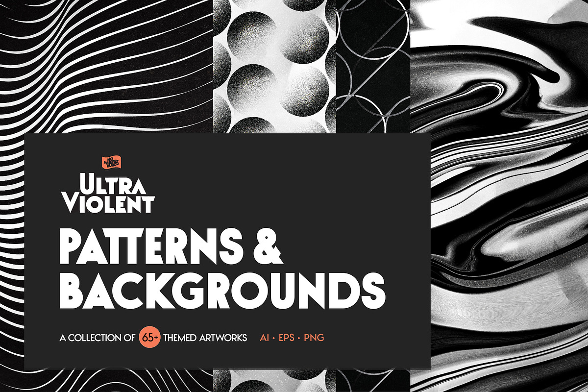 NWBUV – Patterns & Backgrounds, a Pattern Graphic by Nowheresburg (Photo 1 of 22)
