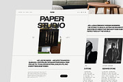 Paper Studio Architect Squarespace, a Squarespace Template by bonjourdsgnco (Thumbnail 1 of 11)