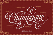 Tjikapoendoeng River+Extras, a Script Font by Juru Aksara (Thumbnail 2 of 14)