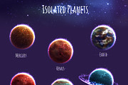 Solar System, an Illustration by Cattleya (Thumbnail 2 of 4)