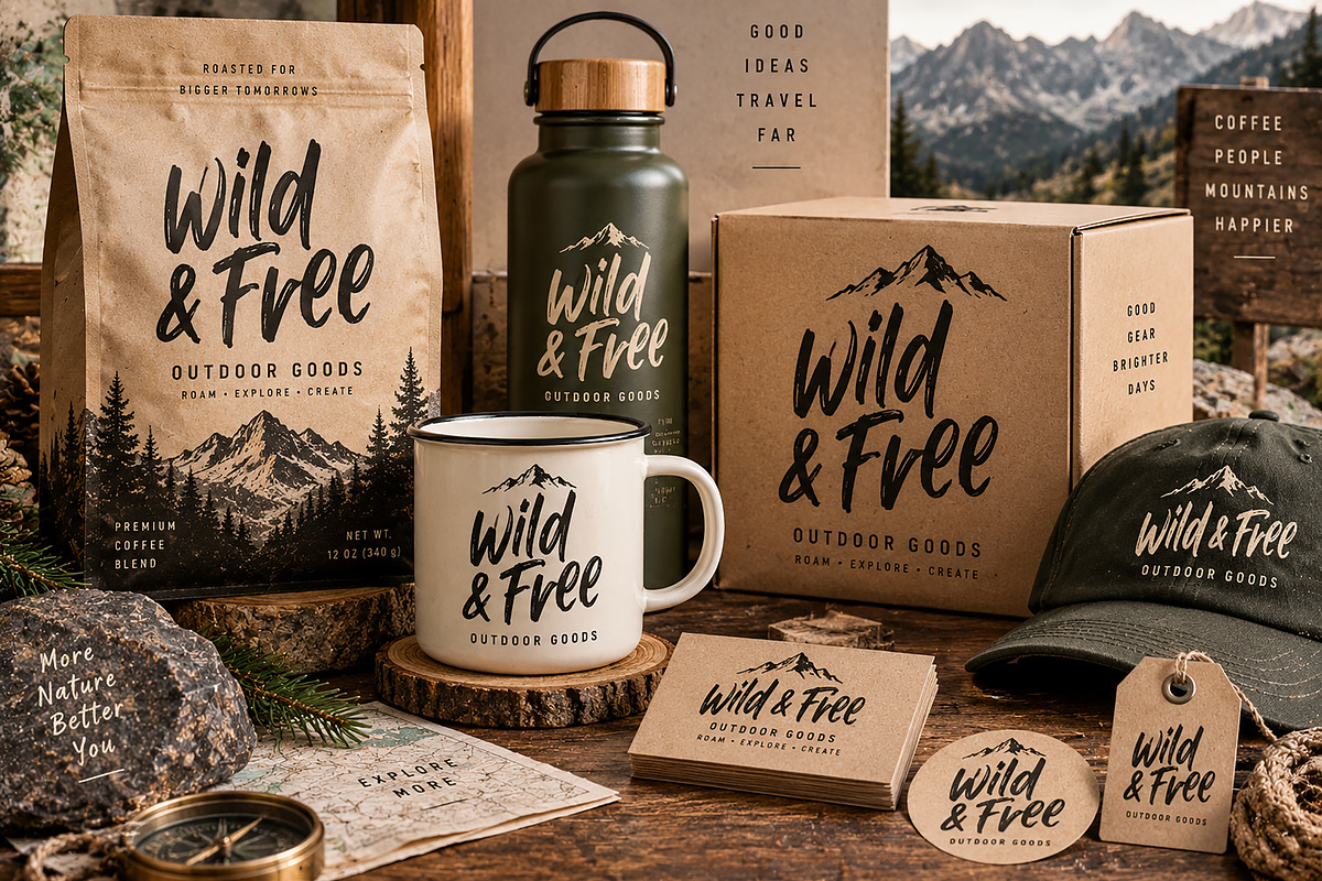 Wild Taker — Bold Brush Script Font, a Script Font by Wow Magic (Photo 4 of 4)