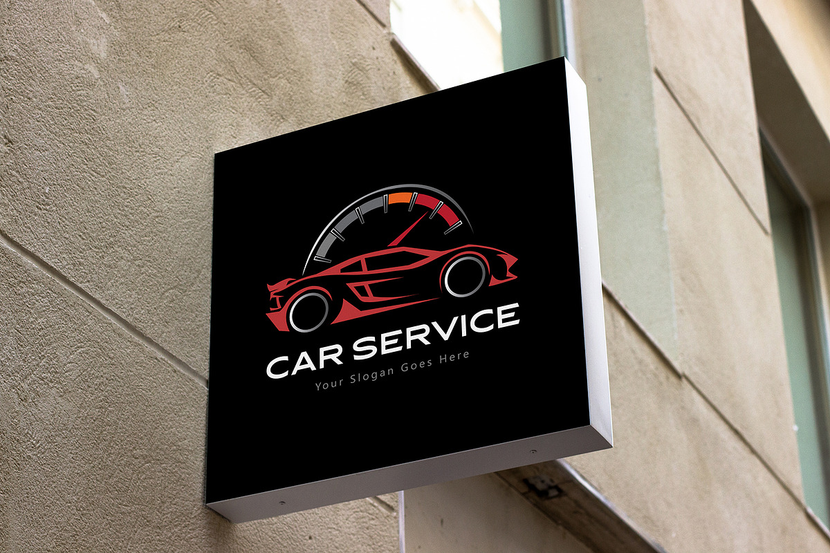 Car Repair Logo Design Template preview 2