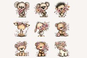 Whimsical spring Animals clipart, an Illustration by Designworld (Thumbnail 4 of 5)