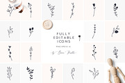 110 FLORAL ELEMENTS, an Illustration by Luna Dreams (Thumbnail 3 of 7)