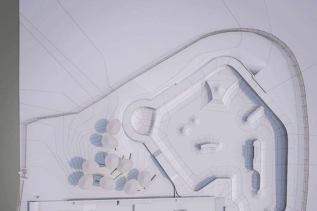 Skate park, an Architecture 3D Model by 3DNUTS (Photo 6 of 10)